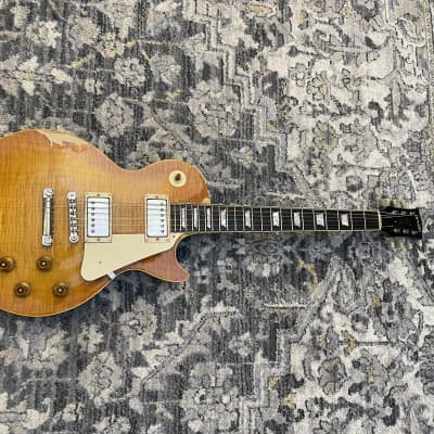 Orville LPS-80F Les Paul Standard Photo Flame | Reverb