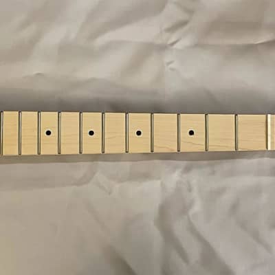 Guitar neck with maple fretboard image 1