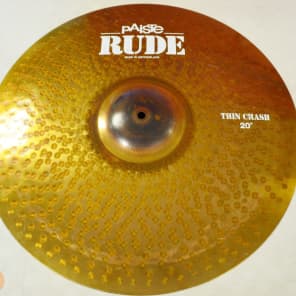 Paiste 20" RUDE Thin Crash Cymbal