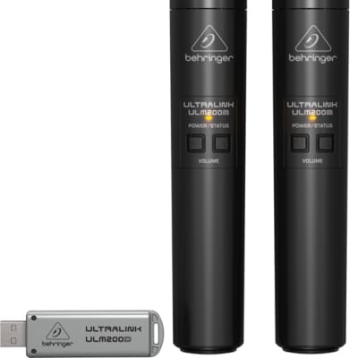 Behringer Ultralink ULM202USB Wireless USB Dual Microphone System image 1