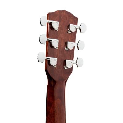 Fender CC-60S Concert Acoustic Guitar, Walnut FB, 3-Color Sunburst image 5