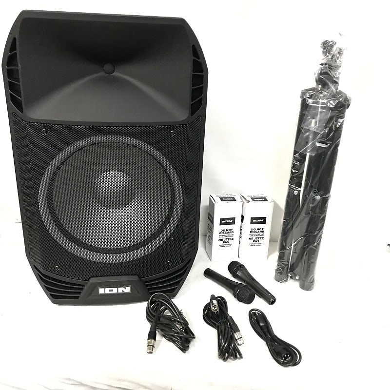 Speaker System Ion Bluetooth Speaker With Stand ION Audio Total PA