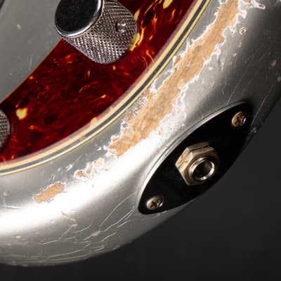 Fender Custom Shop 1964 Precision Bass Heavy Relic P/J - Inca Silver image 17