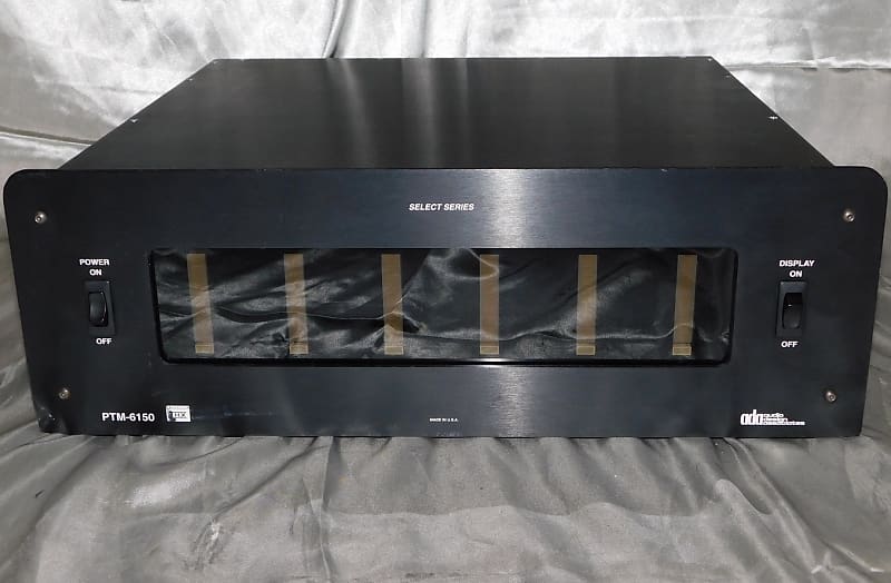 ADA Audio Design Associates PTM-6150 6 channel power amplifier made in USA  			