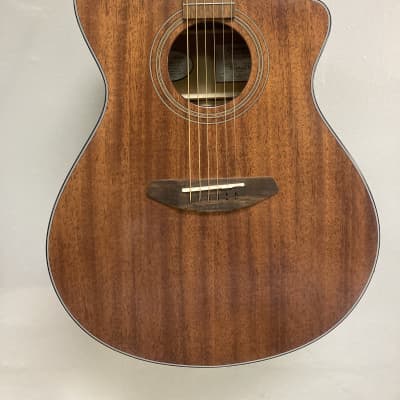 Breedlove Wildwood Concerto Satin CE Solid African Mahogany OPEN BOX image 1