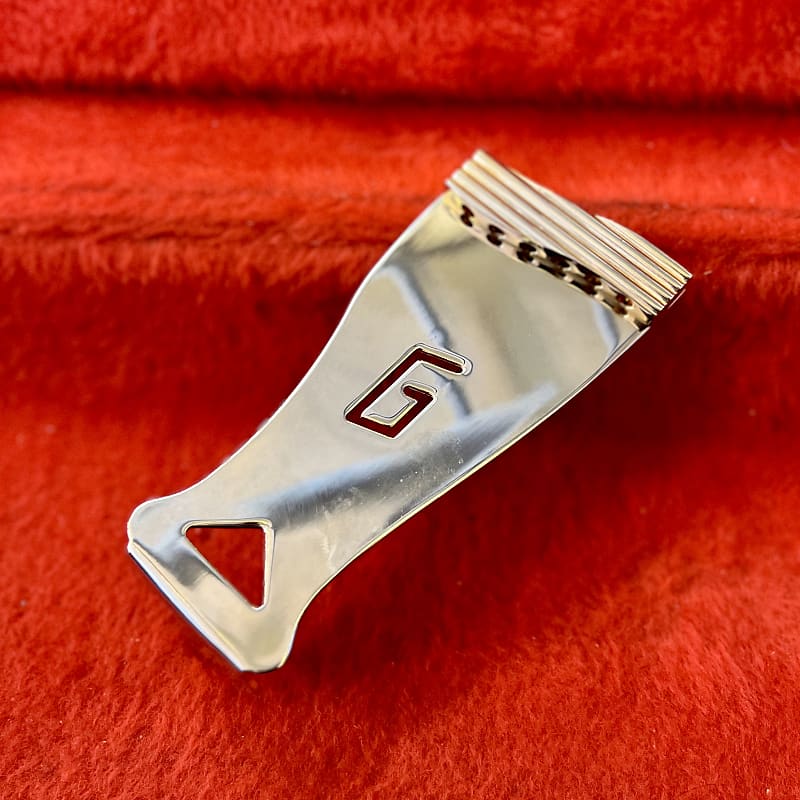 Gretsch Guitar fixed tailpiece - Gold duo sparkle Roc jet original vintage  USA