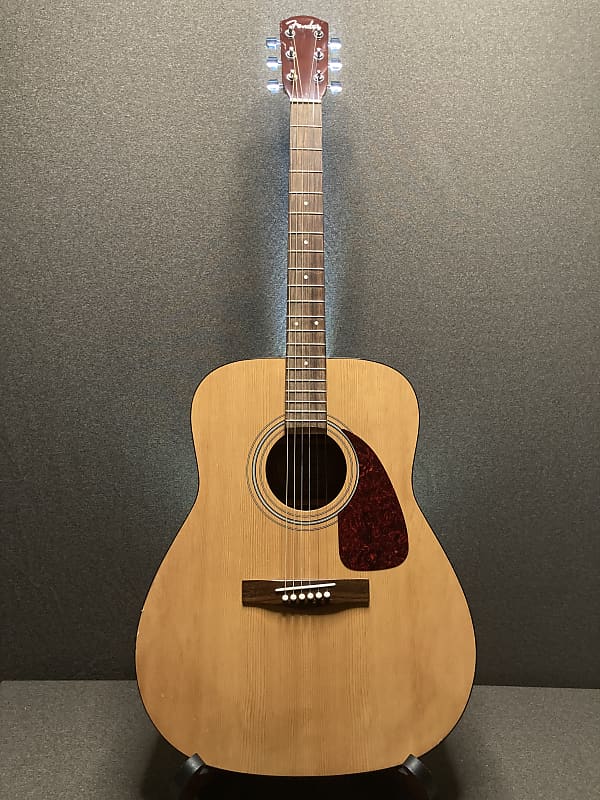 Fender DG7 Acoustic Guitar Natural Dreadnaught Reverb