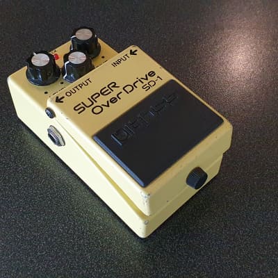 Boss SD-1 Super Overdrive 1981 - 1988 Made In Japan | Reverb