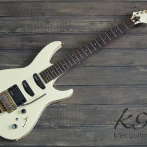 Aria Pro II VA-550 Vanguard Superstrat 1989 Pearl White | Reverb