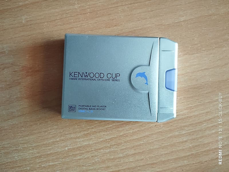 Kenwood Walkman Portable mini disc Player DMC L3 silver Confirmed Operation