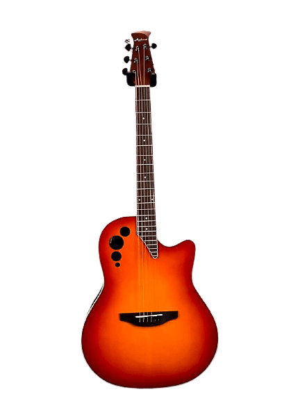 Ovation AE48-1I Applause Super Shallow Bowl Cutaway Body Spruce Top Nato Neck 6-String Acoustic-Electric Guitar image 1