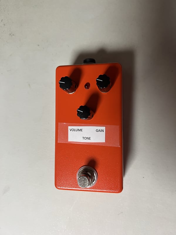 B and P pedals BoSS dS1 (TA7136P chip) - clone 2022 - Orange | Reverb