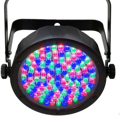 Chauvet DJ 56 LED DMX Slim Par Flat Can RGB Wash Light Effect Fixture (6 Pack) image 3