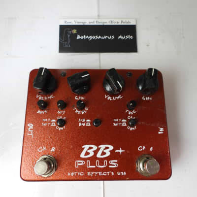 Reverb.com listing, price, conditions, and images for xotic-effects-bb-plus-preamp-and-boost