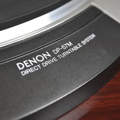Denon DP-57M Direct Drive Turntable System in Very Good Condition! image 8