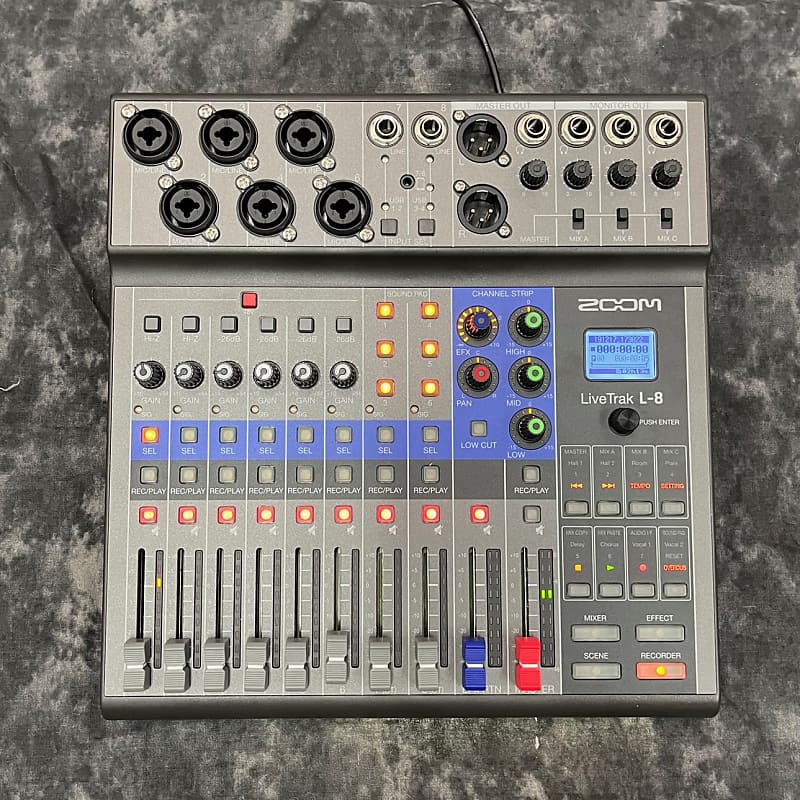 Zoom LiveTrak L-8 Digital Mixer / Recorder | Reverb