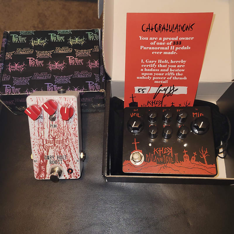 KHDK Electronics/ ProTone Pedals Paranormal II/ Gary Holt Reverb