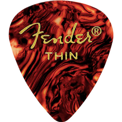 Fender 351 Classic Thin Shell Pick X 12 for sale