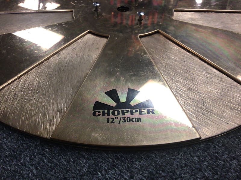 Used Sabian CHOPPER Cymbals 12 Used Sabian CHOPPER Cymbals 12