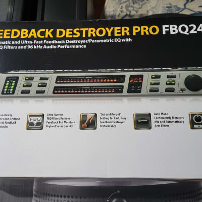 Behringer Feedback Destroyer Pro DSP1100P 2000s - Black