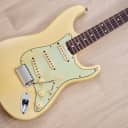 1961 Fender Stratocaster Vintage Slab Board Pre-CBS Guitar Blonde, One-Piece Ash Body w/ Case, Cloth