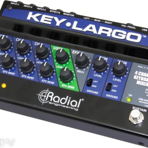 Radial Key-Largo Keyboard Mixer with Balanced DI Outs image 5