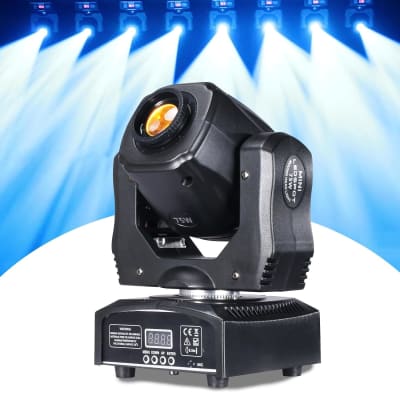 Mini Moving Head DJ Light 4In1 Stage Lights, Remote Dj Lights Sound  Activated Beam Light DJ, for Club,Disco,Luces DJ,Party