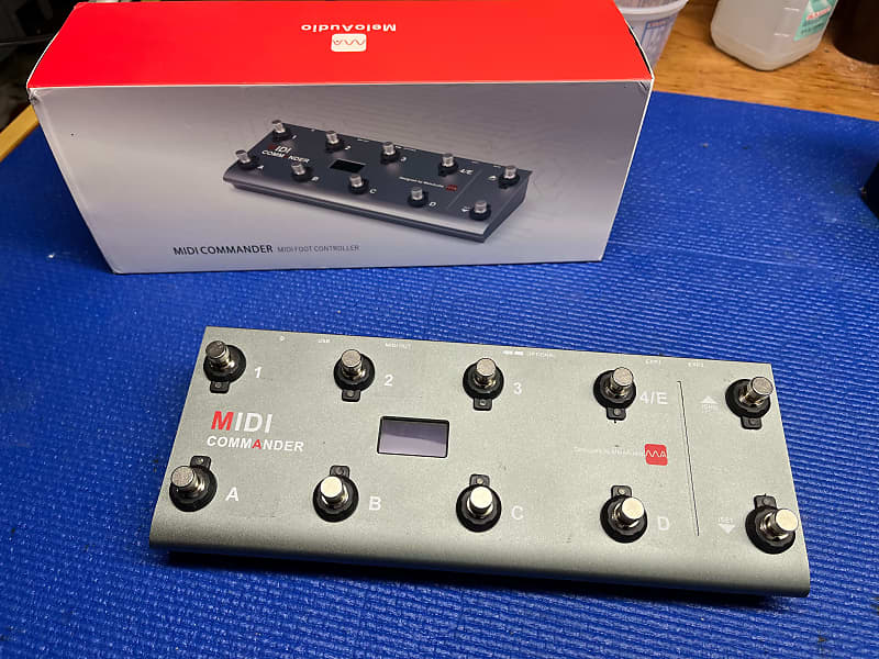 Melo Audio MIDI Commander 2022 - Silver