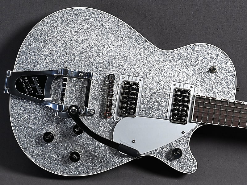 Gretsch G6129T Players Edition Silver Sparkle