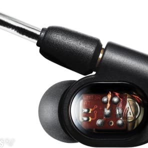 Audio-Technica ATH-E70 Monitor Earphones - Black image 5