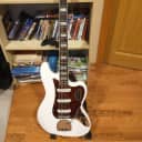 Squier Vintage Modified Bass VI 2015 Olympic White Rosewood Fingerboard w/ gig bag - Used / Excellent