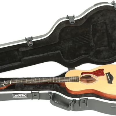 SKB 1SKB-GSM Deluxe GS-Mini Acoustic Guitar Hard Case with TSA Latches 2010s - Black for sale