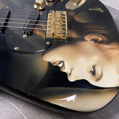 Fender  Dark Marilyn Monroe Artwork by Pamelina H. 2017 image 6