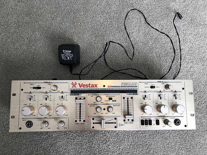 Vestax PMC-25 Professional DJ Mixer | Reverb