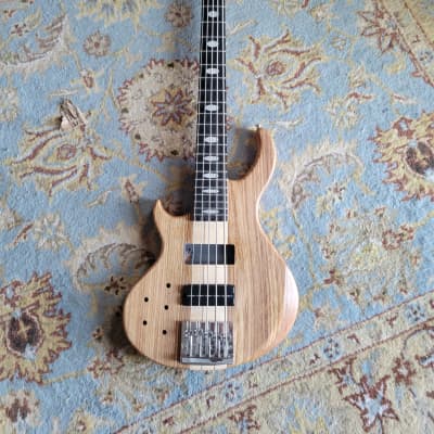 Modded Neck-Thru 5-string Left handed Electric Bass | Reverb