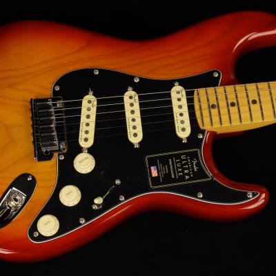 Fender American Ultra Luxe Stratocaster - MN PRB (#316) for sale