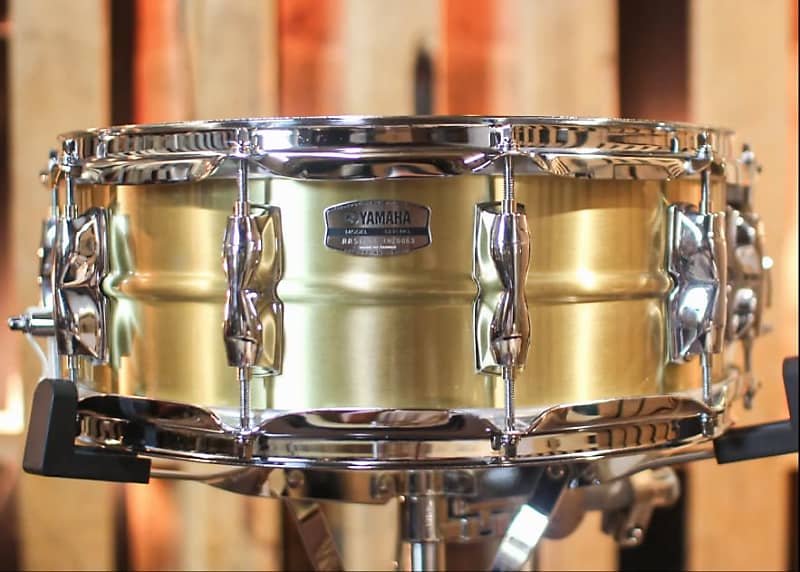 Yamaha 14x5.5 Recording Custom Brass Snare Drum | Reverb