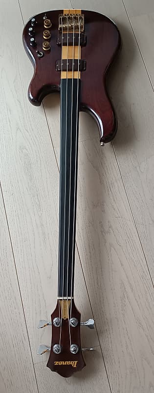 Ibanez Musician MC-940DS Fretless Sting 1980 Wood | Reverb