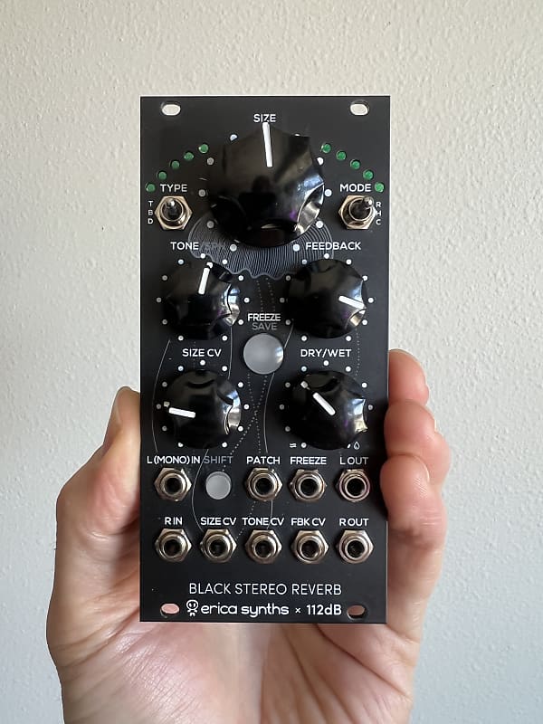 Erica Synths Black Stereo Reverb