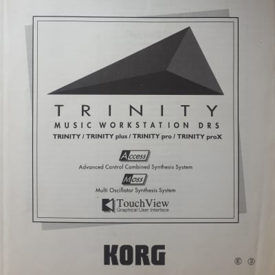 Effect Guide for Korg Trinity Music Workstation DRS 1995