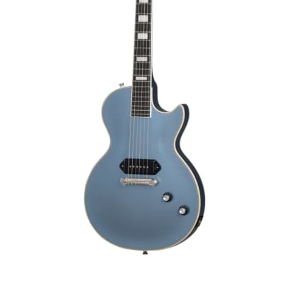 Epiphone Jared James Nichols Signature Blues Power Les Paul Custom Electric Guitar - Aged Pelham Blue-Aged Pelham Blue image 3