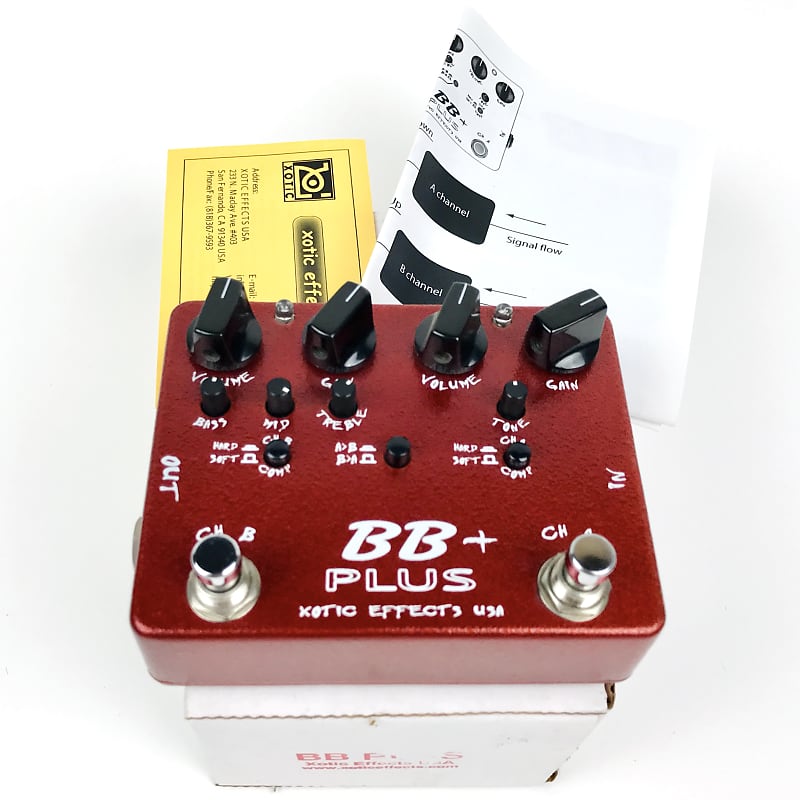 Xotic BB Plus Preamp and Boost | Reverb