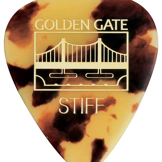 Golden Gate Deluxe Flat Picks (Dozen) MP34 Sideman Reverb