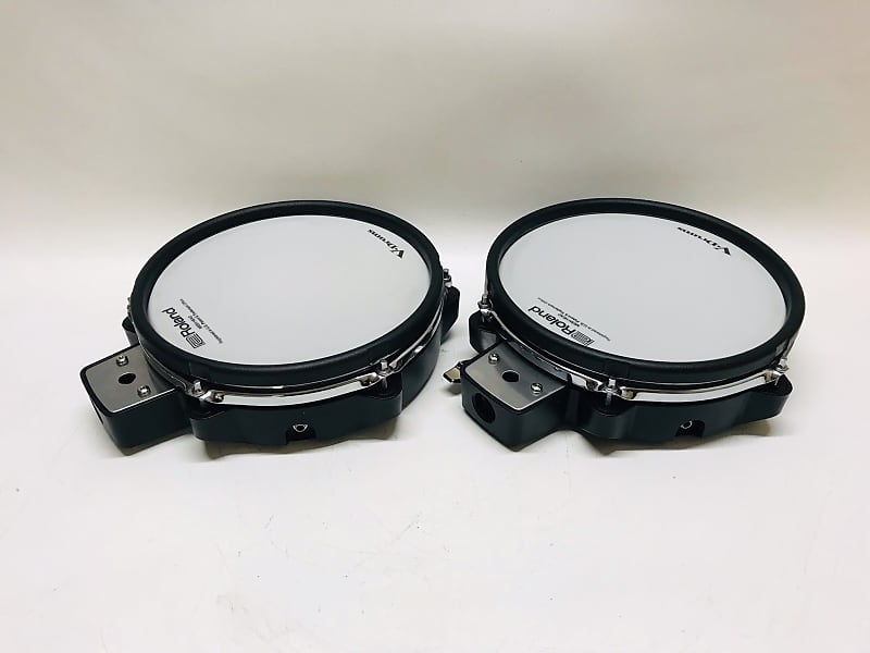 Pair of Roland PDX-100 10” Mesh Snare Tom Pad PDX100 image 1