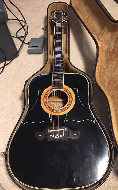 Ibanez Concord 752 1970's Black Beauty