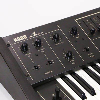 1980 Korg Delta DL-50 Vintage Analog Synthesizer 49-Key Polyphonic Synth Strings Keyboard Analog String Machine Rare image 8