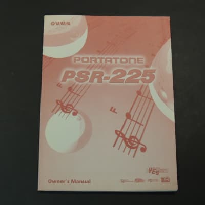 Yamaha Portatone PSR-225 Owner's Manual [Three Wave Music]