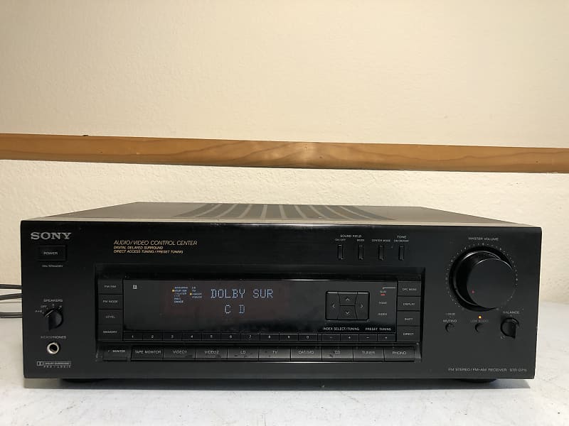 Sony STR-D715 Receiver HiFi Stereo Vintage Phono 5.1 Channel | Reverb