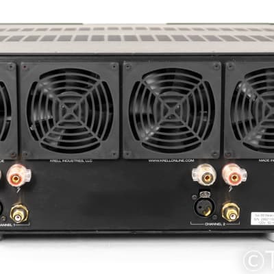 Krell Duo 300 XD Stereo Power Amplifier;  Silver image 5