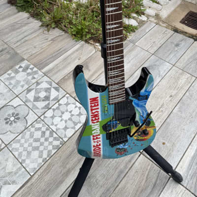 ESP M2 MII KH 2007 - Custom « BRIDE Of FRANKENSTEIN » Kirk Hammett KH image 7